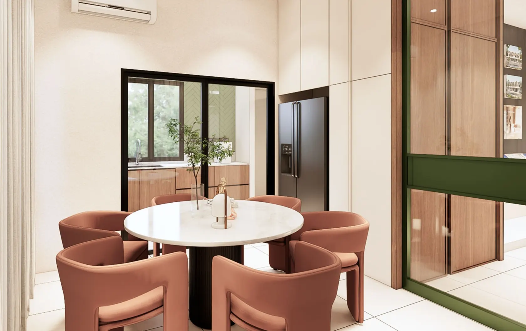 Corner Terrace dining space